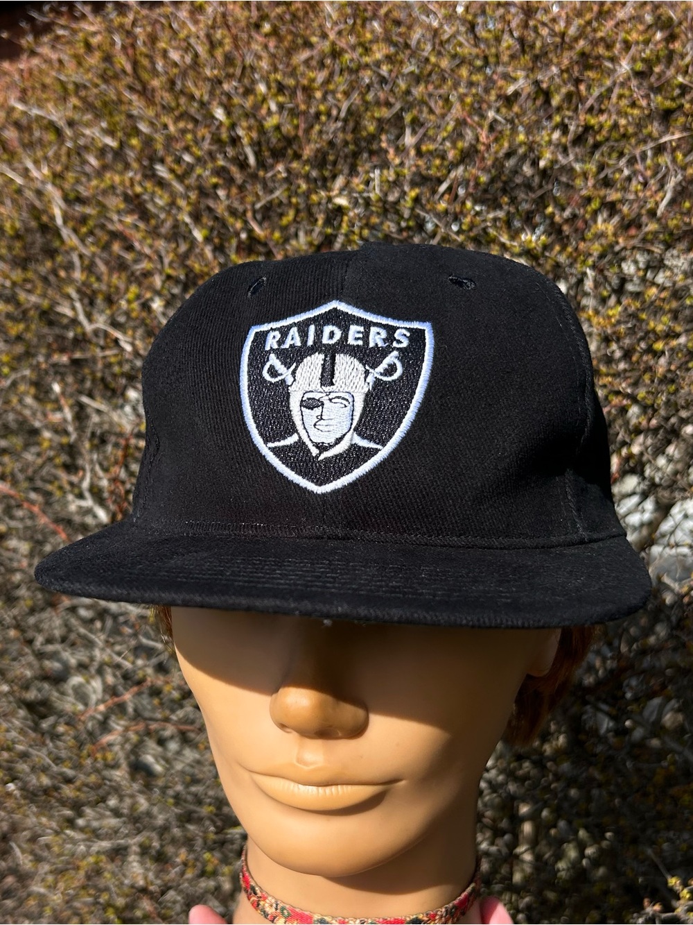 Vintage 90s Raiders Sports Specialties snapback hat cap NFL Oakland Los Angeles